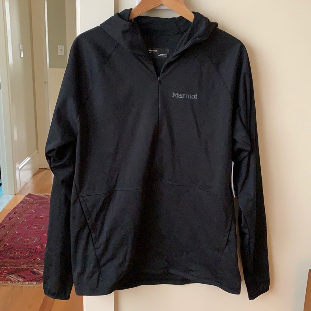 NWT Marmot Hooded Half-Zip Sweatshirt